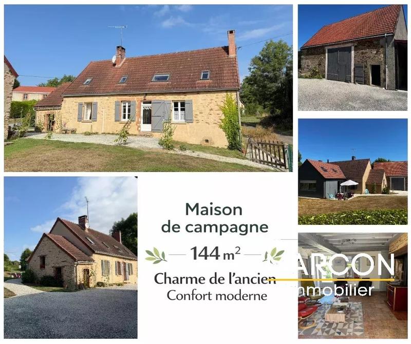 Maison - 144 m² - 7 pièces
