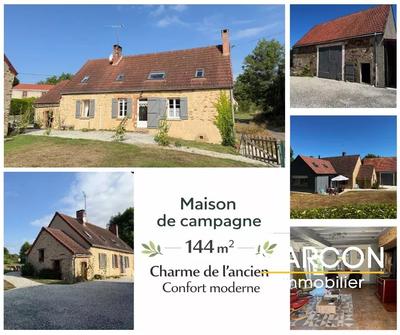 Maison - 144 m² - 7 pièces