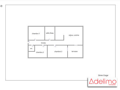 Appartement - 100 m² - 4 pièces