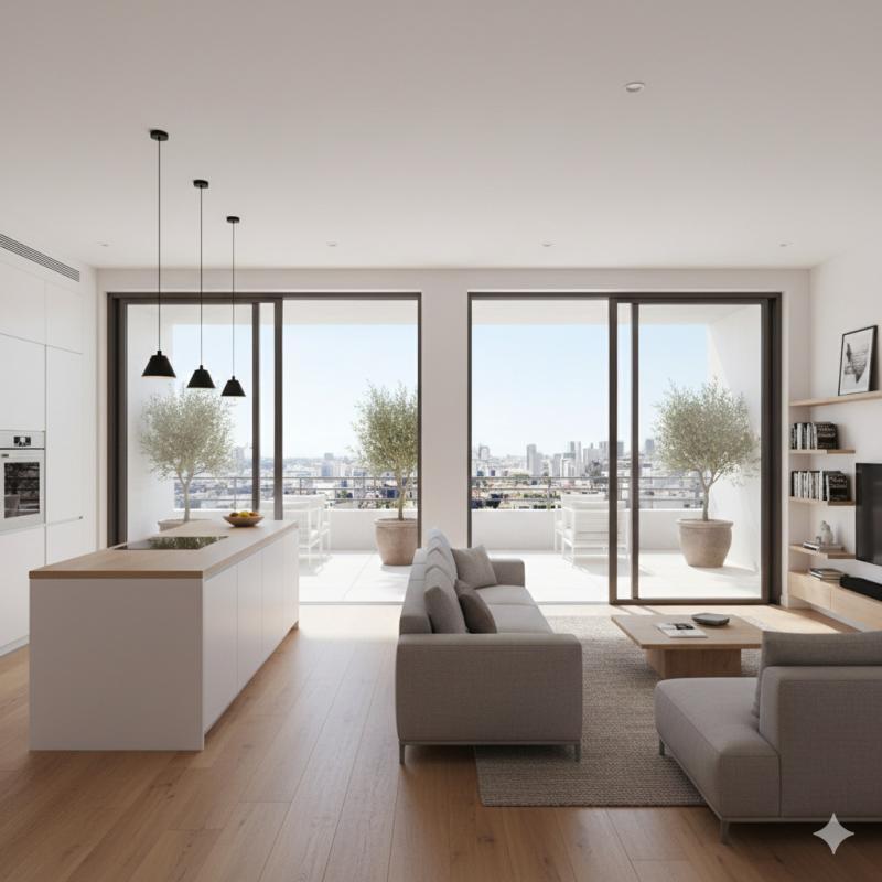 Appartement - 64 m² - 3 pièces