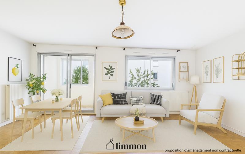 Appartement - 70 m² - 3 pièces