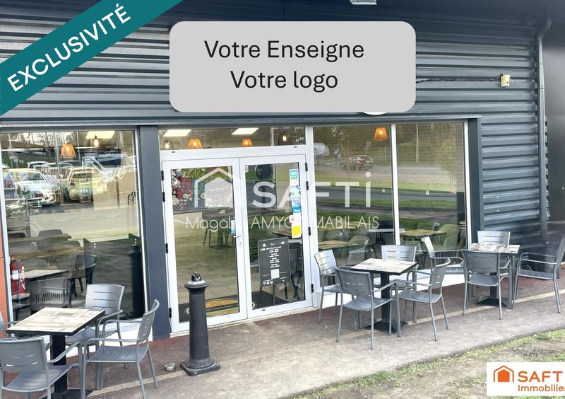 Local commercial - 125 m² - 3 pièces