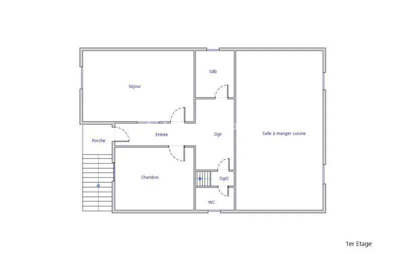 Maison - 155 m² - 6 pièces