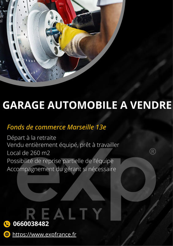 Fonds de commerce - 260 m²