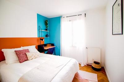 Chambre - 11 m² - 4 pièces