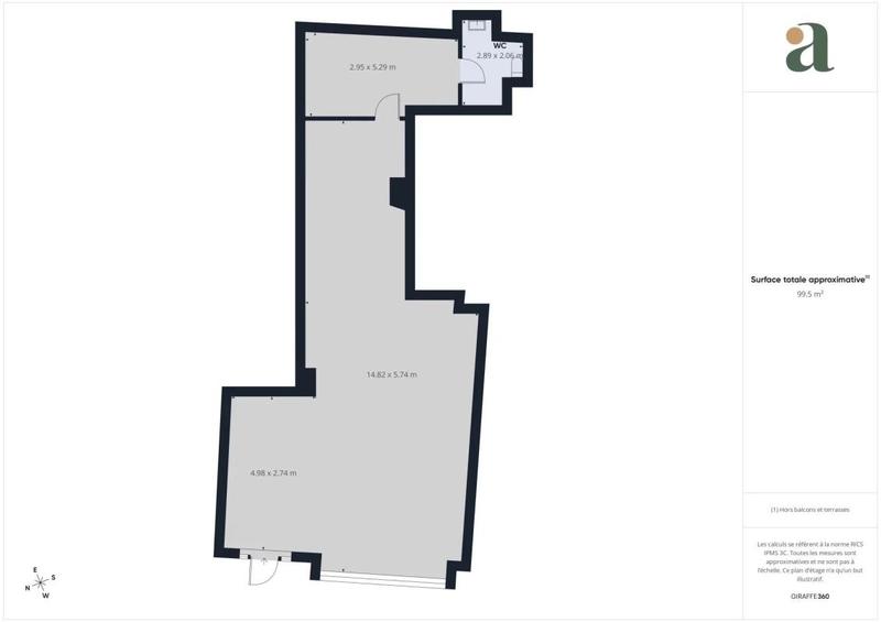 Fonds de commerce - Local commercial - 120 m²