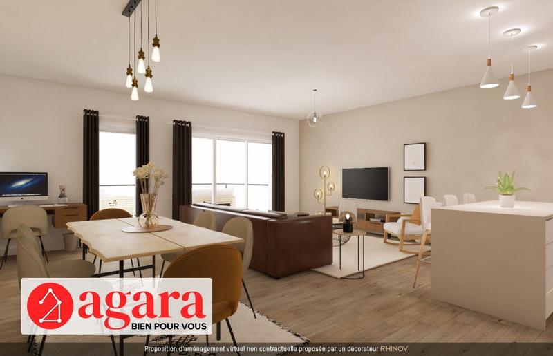 Appartement - 102 m² - 3 pièces