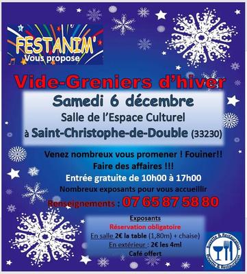 Vide-greniers d'hiver