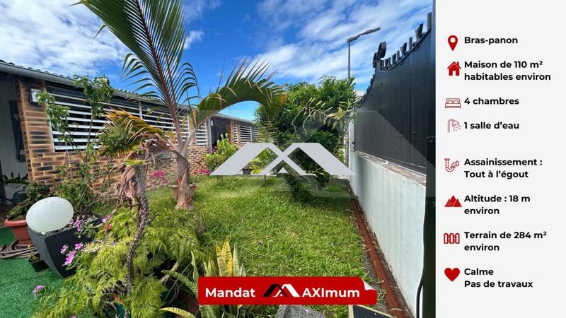 Maison - 110 m² - 5 pièces