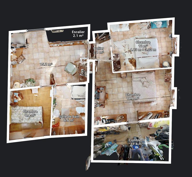 Duplex - 159 m² - 6 pièces