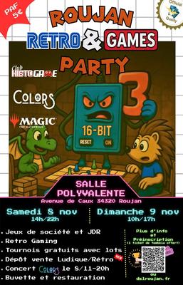 Retro &amp; Games Party 3
