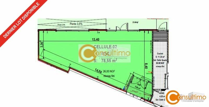 Local commercial - 78 m²