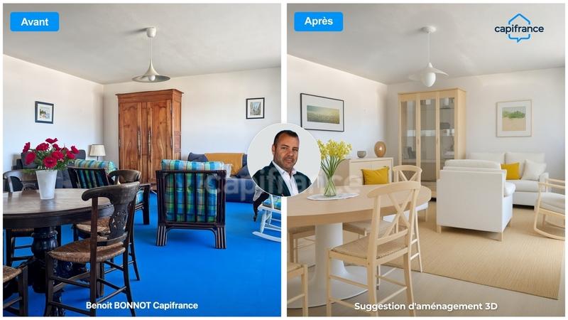 Appartement - 59 m² - 2 pièces