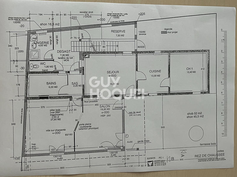 Maison - 104 m² - 4 pièces