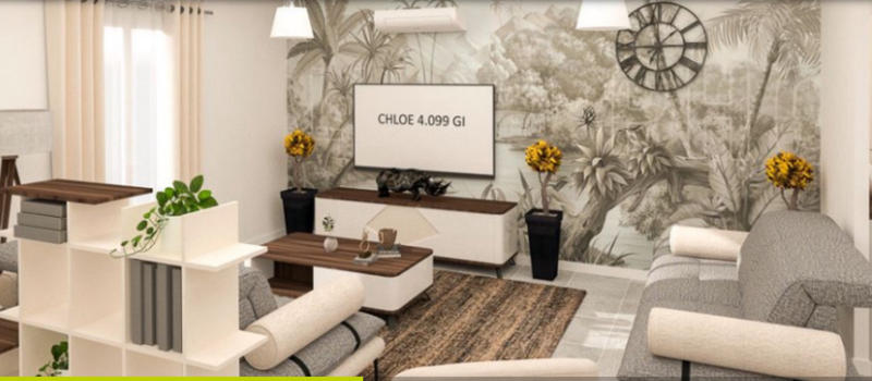 Appartement - 60 m² - 2 pièces