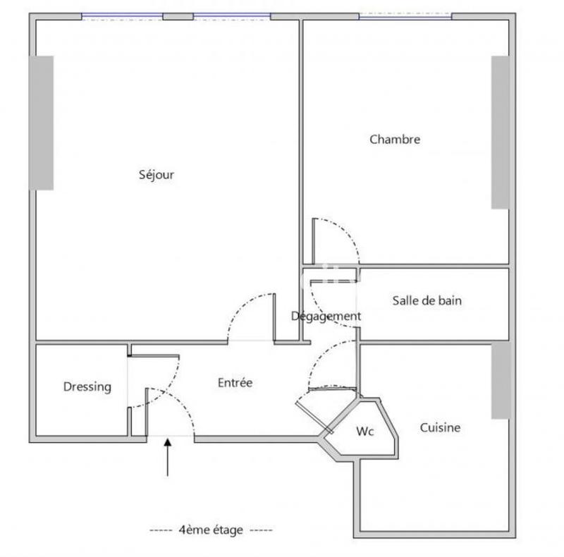 Appartement - 37 m² - 2 pièces