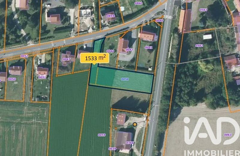 Terrain - 1 533 m²