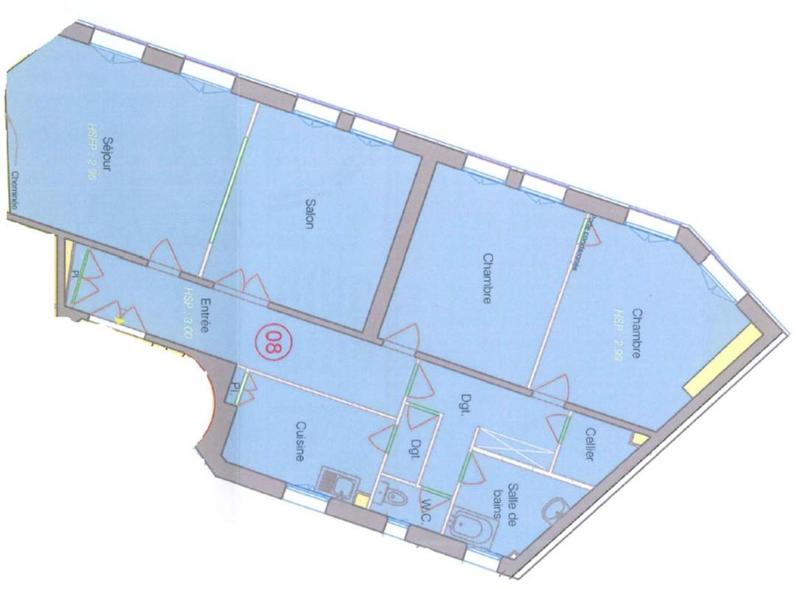 Appartement - 98 m² - 4 pièces