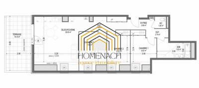 Appartement - 85 m² - 4 pièces