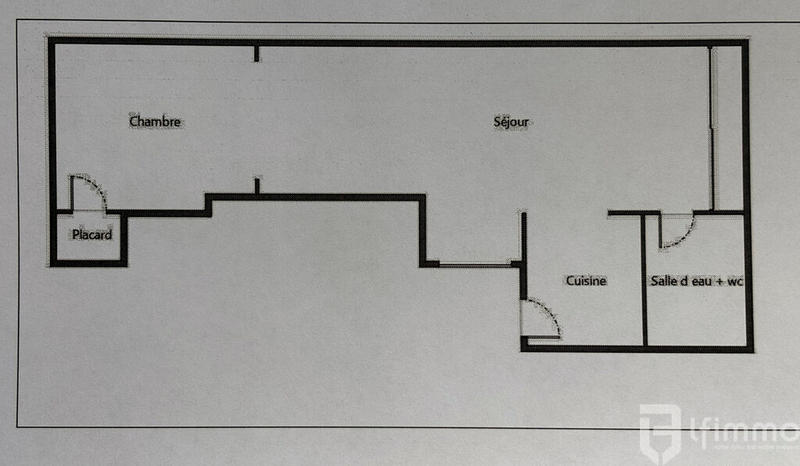 Appartement - 54 m² - 2 pièces