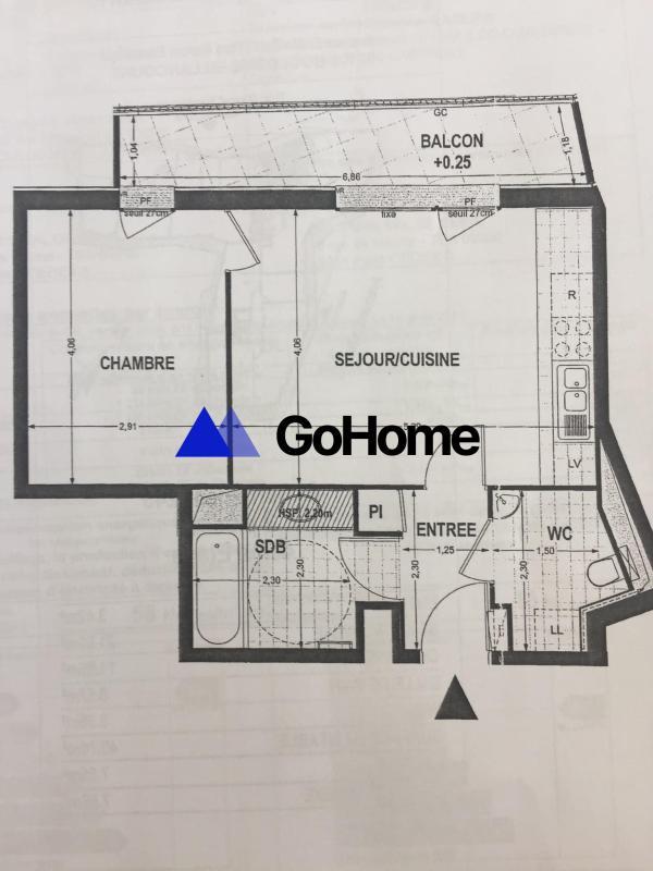 Appartement - 45 m² - 2 pièces