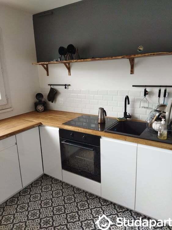 Chambre - 12 m² - 1 pièce