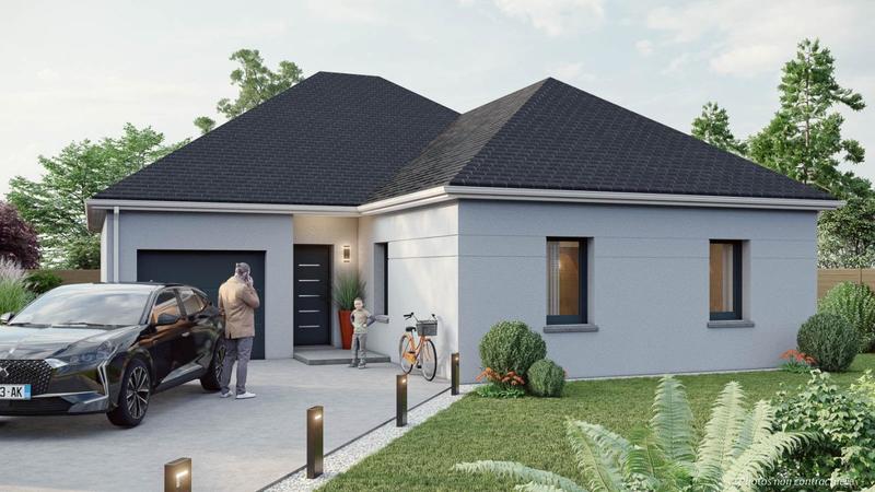 Maison - 100 m² - 6 pièces