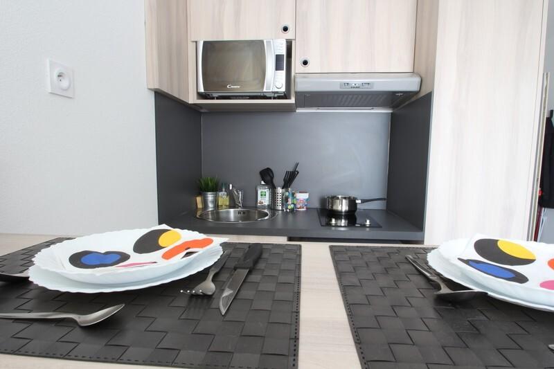 Studio - 17 m² - 1 pièce