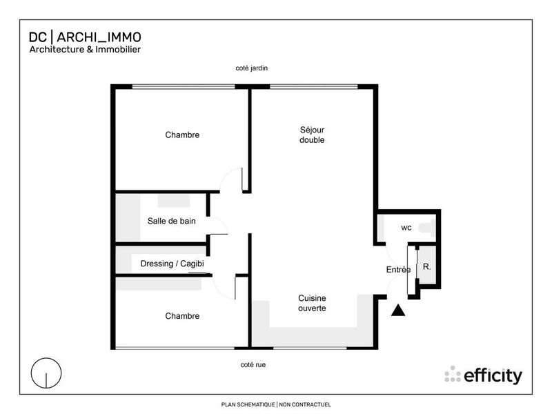 Appartement - 69 m² - 3 pièces