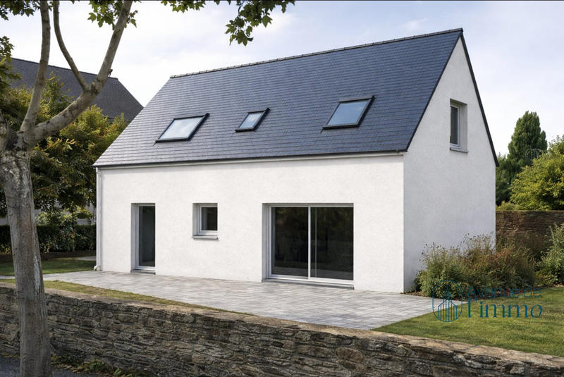 Maison contemporaine - 91 m² - 5 pièces