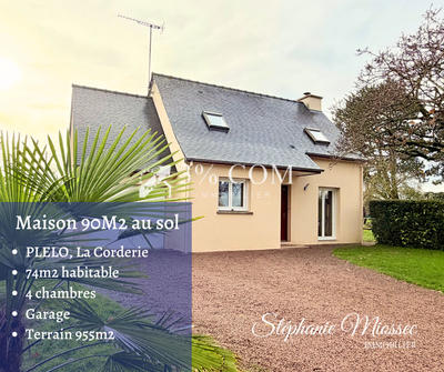 Maison traditionnelle - 90 m² - 5 pièces