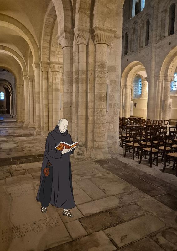 Jeu de piste à l'église abbatiale de Lessay : la clé perdue de Frère Blaise