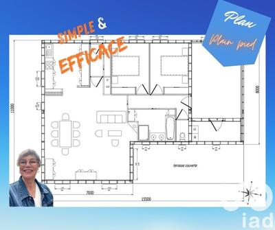 Maison de maîtres - 105 m² - 4 pièces