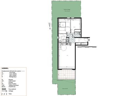 Appartement - 74 m² - 3 pièces