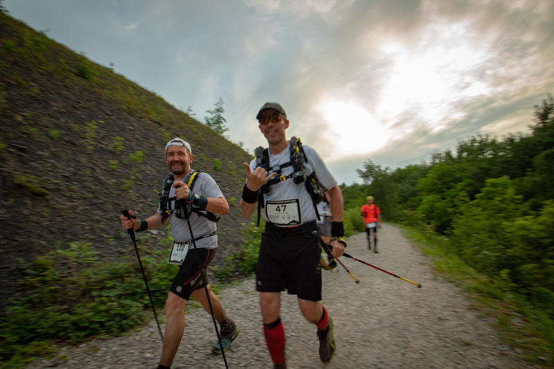 Trail des pyramides noires