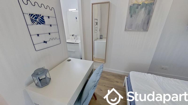 Chambre - 10 m² - 1 pièce