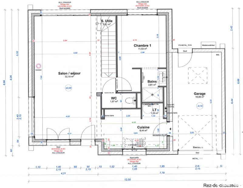 Maison - 113 m² - 6 pièces