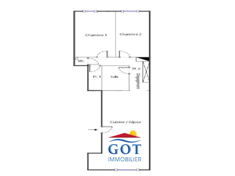 Appartement - 78 m² - 3 pièces