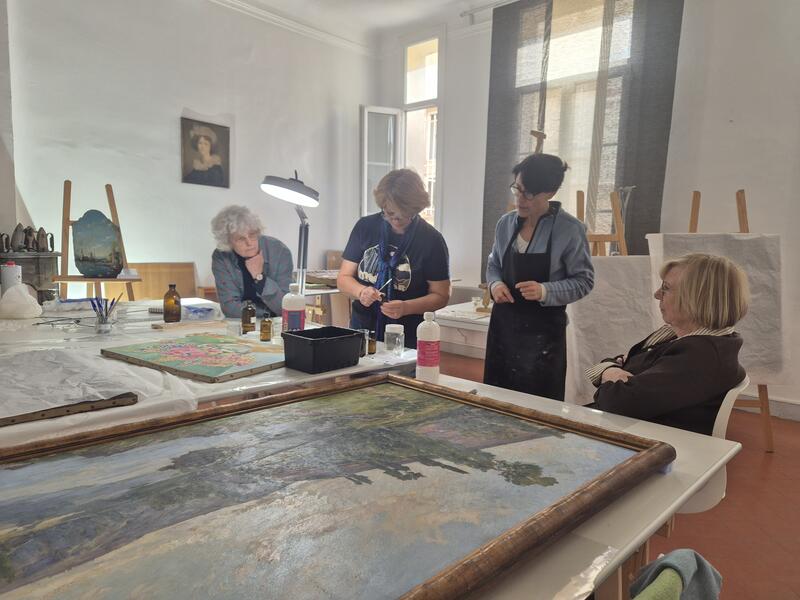 Ateliers d'initiation à la restauration d'œuvres d'art