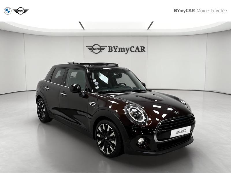 Mini 5 portes Hatch F55 Lci Cooper 136 ch Bva7 Edition Pure Burgundy