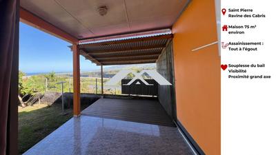 Maison - 75 m² - 3 pièces