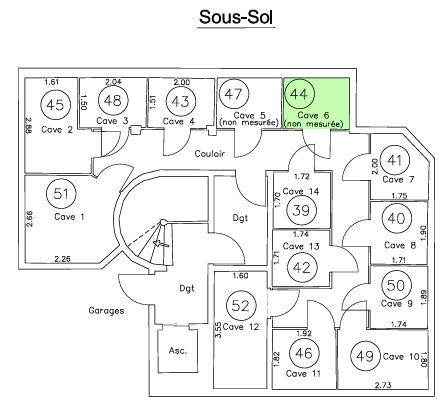 Appartement - 87 m² - 3 pièces