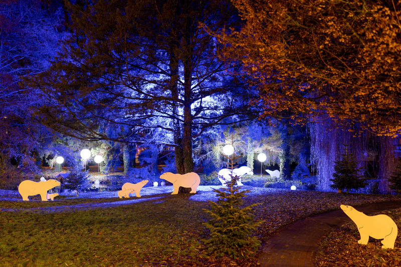 Les Jardins de Lumière - Illuminations au Parc de la Villa