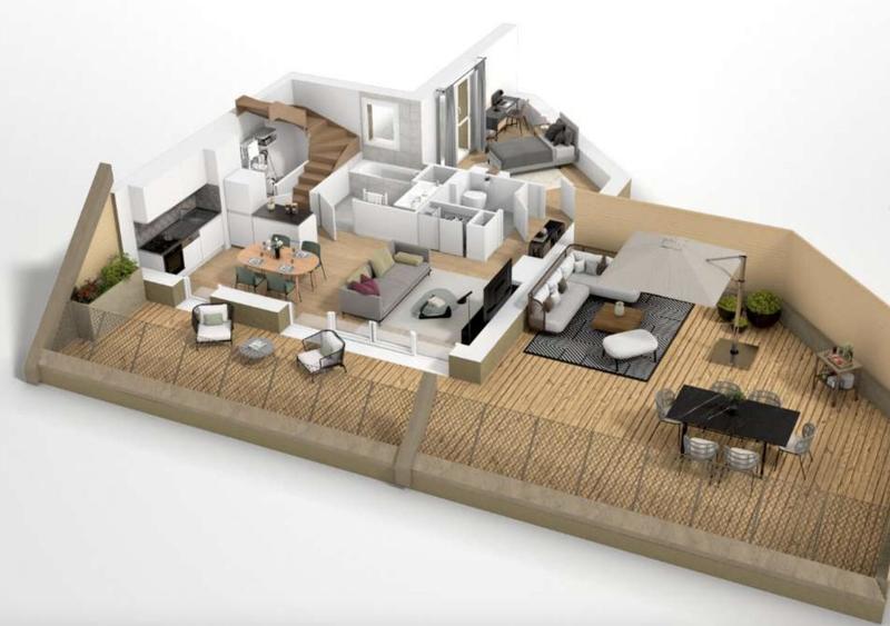 Appartement - 85 m² - 4 pièces