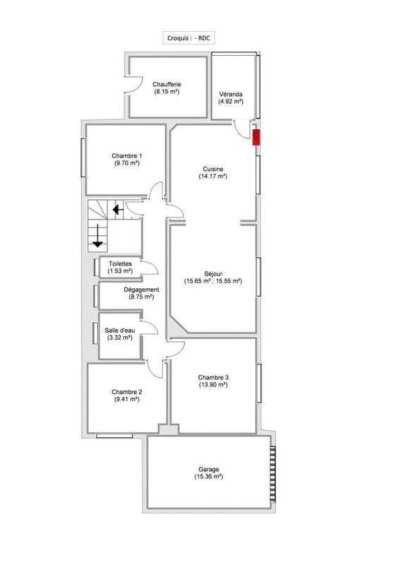 Maison - 77 m² - 4 pièces