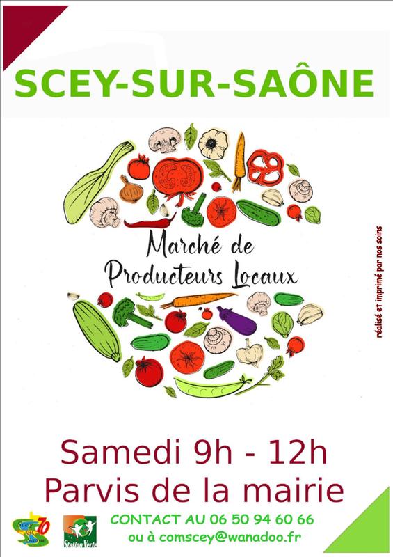 Marché de Scey-sur-Saône et Saint Albin