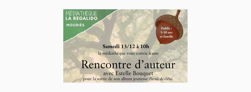 Rencontre d'auteur  : Estelle Bouquet