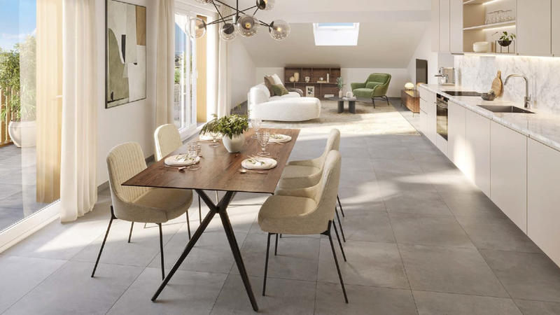 Appartement - 67 m² - 3 pièces