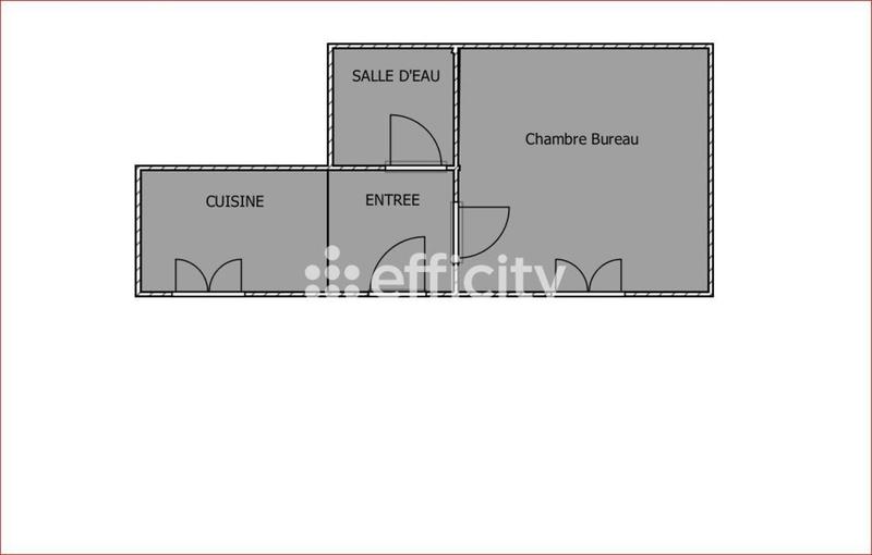 Appartement - 21 m² - 1 pièce