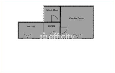 Appartement - 21 m² - 1 pièce
